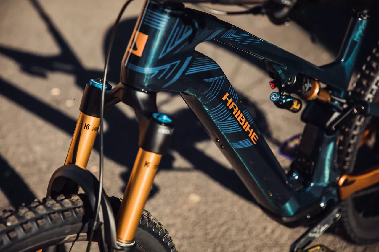 Haibike Lyke Cf Se E Bike Mountain Bike Suspension Fork Fox