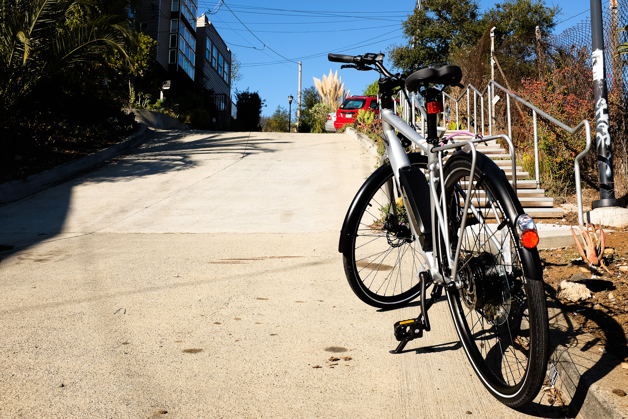 E-Bike Motor Efficiency Hill Climbing Test